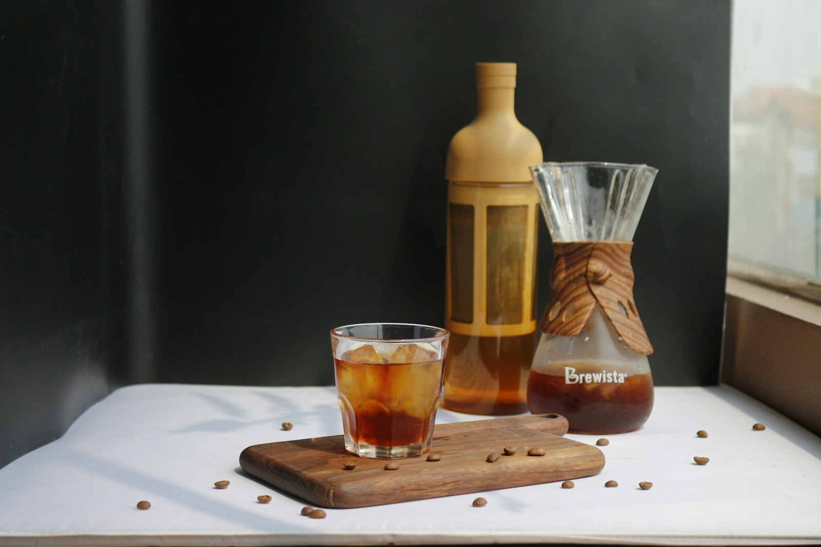 Cold Brew Kaffee im Glas