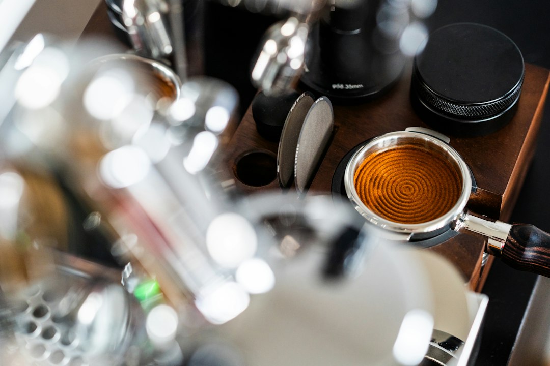 Frisch zubereiteter Espresso