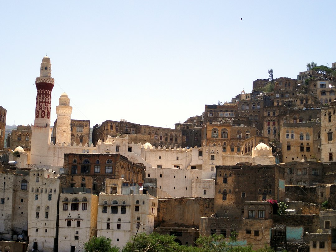 Die Königin-Arwa-Moschee in Jibla in der jemenitischen Provinz Ibb